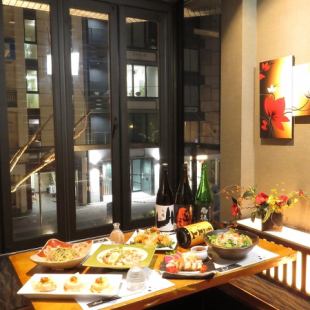 금・토 20시 이후의 예약으로 유익하게 4500엔→4000엔에! 음료 무제한 코스【2h 음방 첨부】