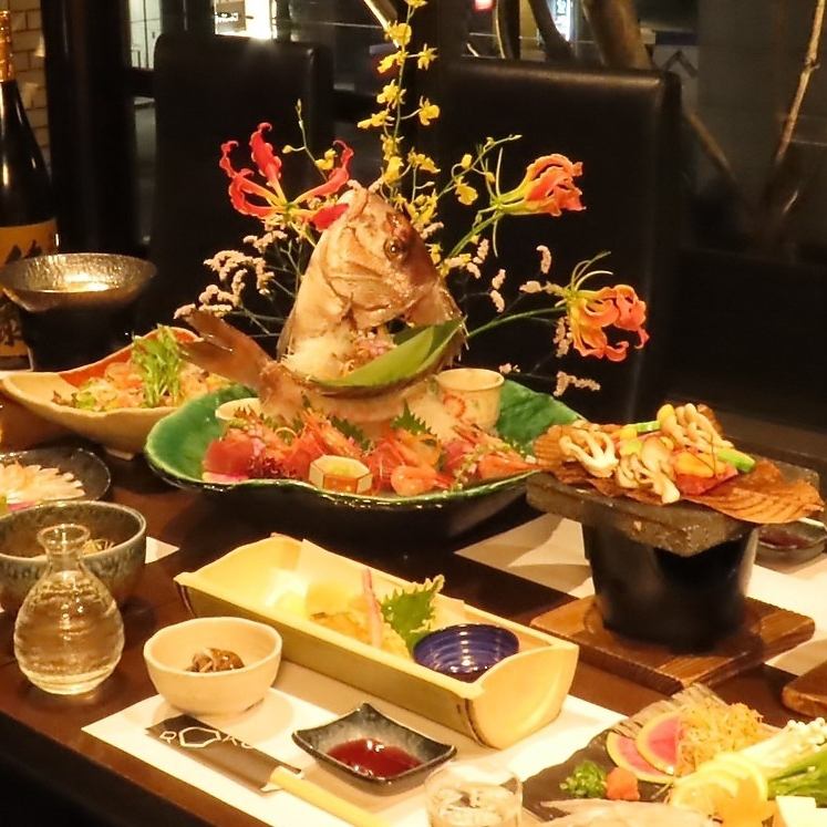 120分飲放付！満足手作り♪旬の素材を使ったコースが自慢☆