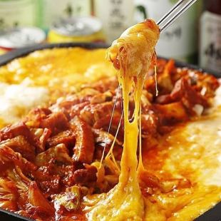 Cheese Dakgalbi (for 2~3 people)
