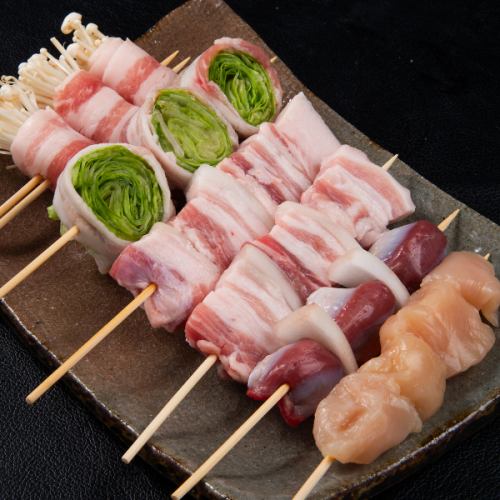 職人技が光る！五感を刺激する至福の炭火焼鳥◎