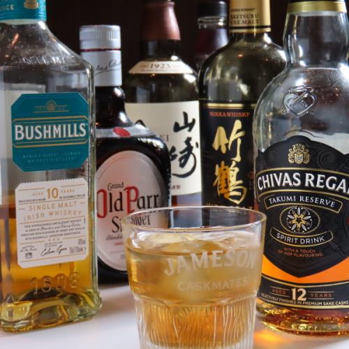 ウイスキーもご用意◎