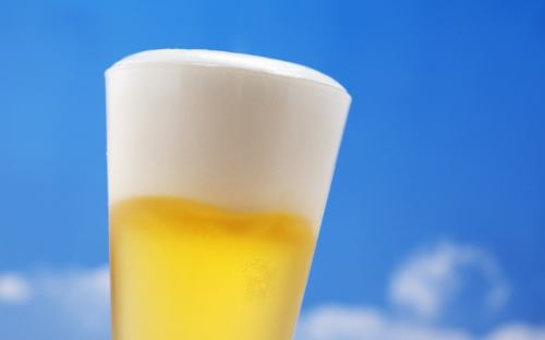 Sapporo draft beer