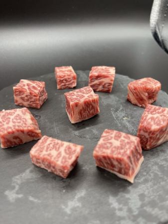 Zabuton Steak (approximately 100g of Japanese black beef from Tochigi Prefecture)