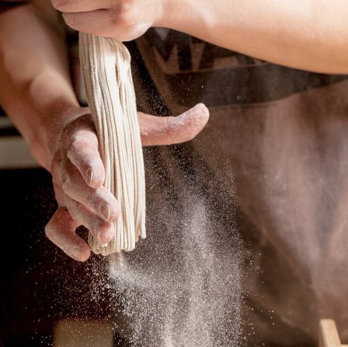 当店名物手打ち蕎麦！