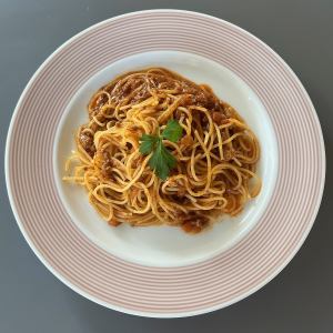 Spaghetti with meat sauce