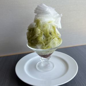 抹茶あずきミルク