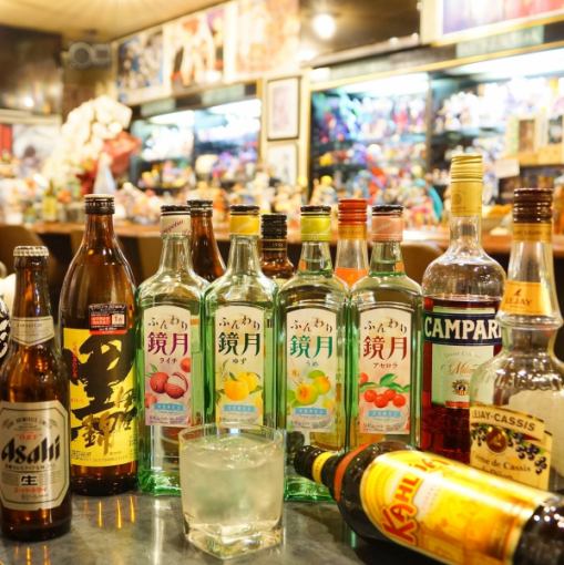 カラオケ付!飲放90分2500円