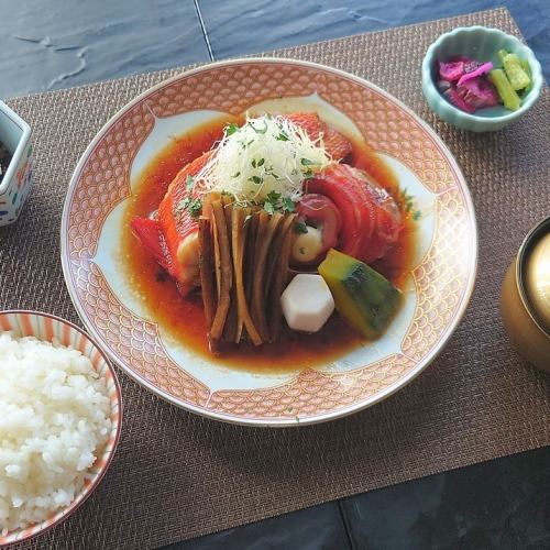 房総名物　金目鯛の煮付け御膳