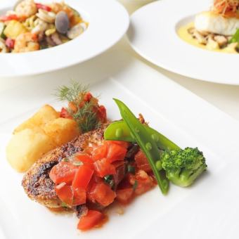6月30日～7月4日 平日限定 週替わりカジュアルランチ(ワゴンデザート食べ放題付)