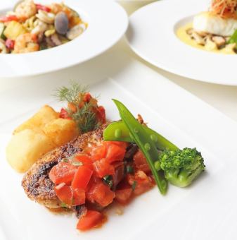 6月30日～7月4日 平日限定 週替わりカジュアルランチ(ワゴンデザート食べ放題付)