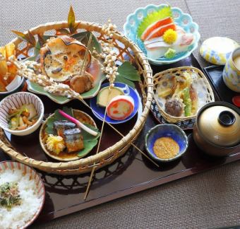 秋の籠盛御膳〈ディナー〉