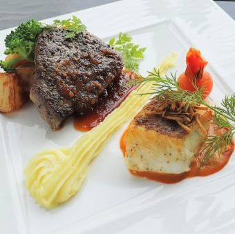 2月9日～13日 平日限定 週替わりカジュアルランチ(ワゴンデザート食べ放題付)