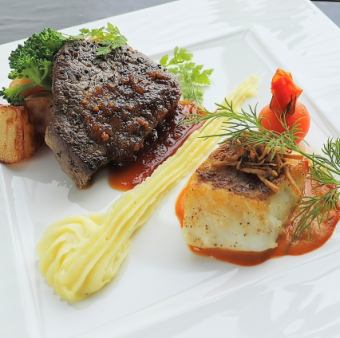 2月24日～27日 平日限定 週替わりカジュアルランチ(ワゴンデザート食べ放題付)