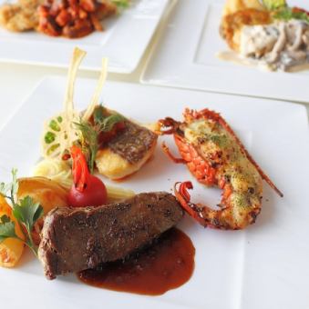 3月23日~27日 平日限定 週替わりカジュアルランチ(ワゴンデザート食べ放題付)