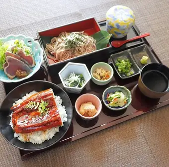 平日ランチ1日10食限定 夏涼み鰻御膳 (ワゴンデザート食べ放題付)
