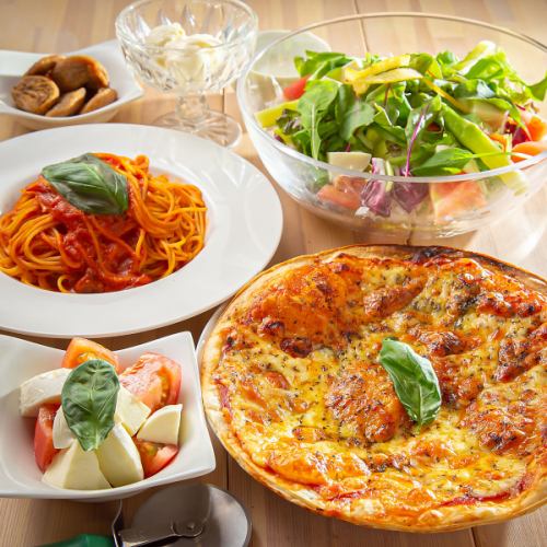 ディナーメニューはフードも多数！各種宴会、２次会のご利用にぜひ！