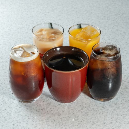 カフェタイム　ソフトドリンク　350円