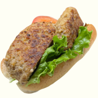 ハンバーグドッグ