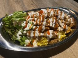 Chicken over rice!NY street food!