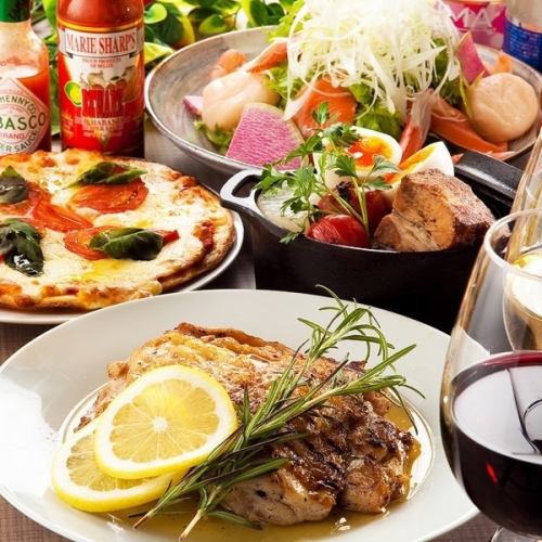 飲み放題付きコース各種