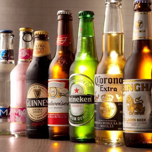 ビール・ワイン充実☆