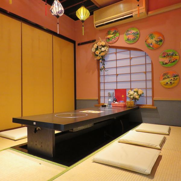 [◇There is also a private room with a sunken kotatsu table◇] You can also enjoy Vietnamese cuisine for a lunch with mothers at noon, or as a lunch for a special day with your family! Please feel free to contact us for company banquets and entertainment!