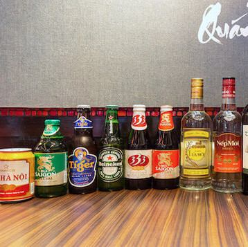 We have a wide variety of Vietnamese alcohol! 333 (Barber Bar) and more♪