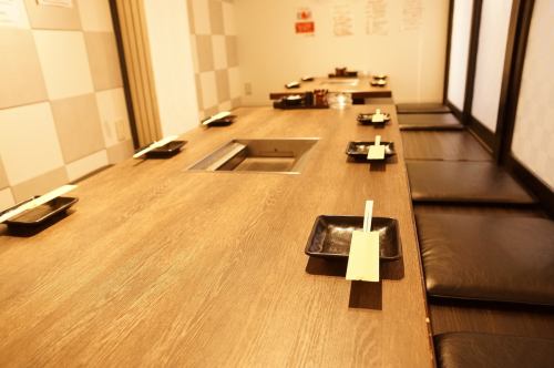 少人数～大人数までの掘りごたつ個室