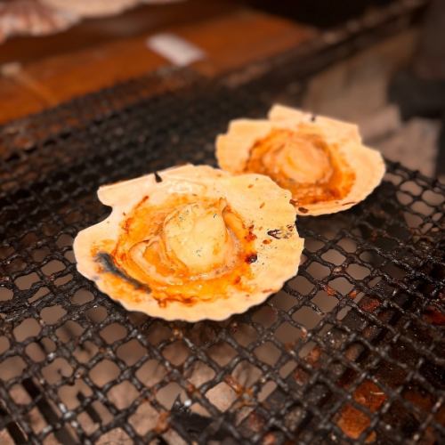 殻焼き帆立バター醤油　１ヶ