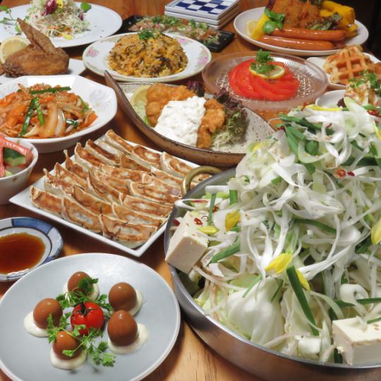 ★定番★【くろがねスタンダード食べ飲放題】博多醤油もつ鍋付き（当日OK）4300→3800円