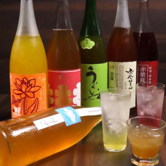 120分単品飲み放題プラン★●瓶ビール＆生ビール付●梅酒・果実酒も豊富★２８００円