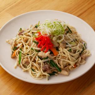 博多屋台の焼きラーメン