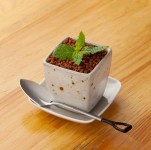 小さな植木鉢パフェ