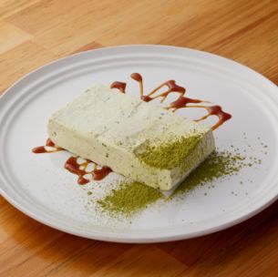 八女の抹茶のチーズケーキアイス