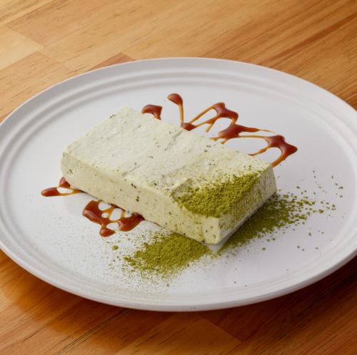 八女の抹茶のチーズケーキアイス