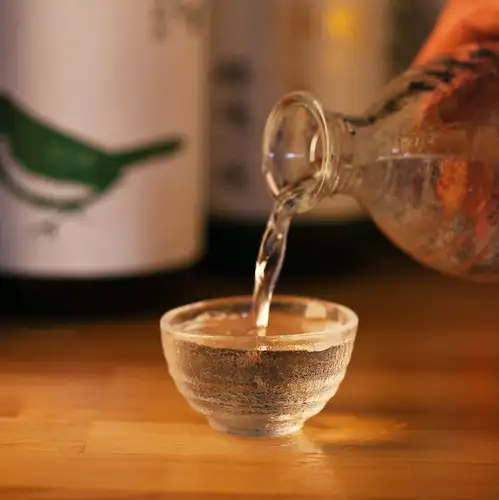 We always stock several types of carefully selected Japanese sake.