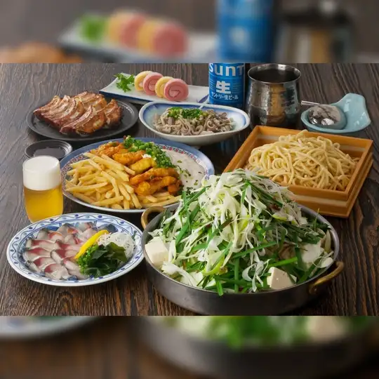[Year-end party 4500 yen / 2 hours all-you-can-drink (beer included)] <Casual Kurogane> Yamakasa Motsunabe Course