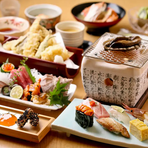 【JR新橋站附近的江戶前壽司】設有包間,適合商務洽談等