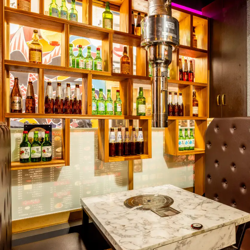 駅チカ♪昼飲み大歓迎！おしゃれな空間で贅沢焼肉を新大久保で