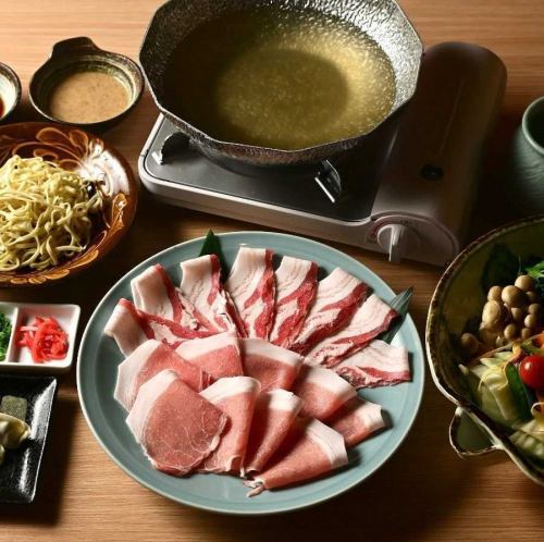 자랑의 아구 돼지를 만끽♪