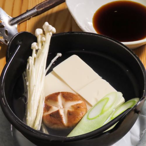 湯どうふ【日替わりメニューの一部】