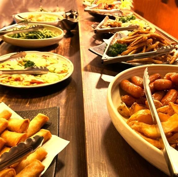 焼肉or牛しゃぶ、その他豊富なバイキングメニューを好きなだけ♪