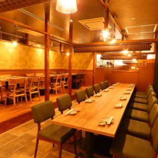 30名～40名様で店舗貸切も承っております。