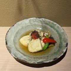 自家製豆腐の揚げ出汁