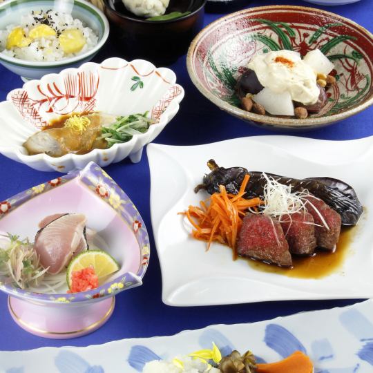 한정 회석 코스【순식재의 창작 일식 8품】110분 음방 포함 6500엔(부가세 포함)