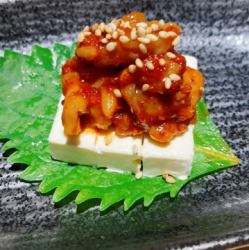 チャンジャクリームチーズ