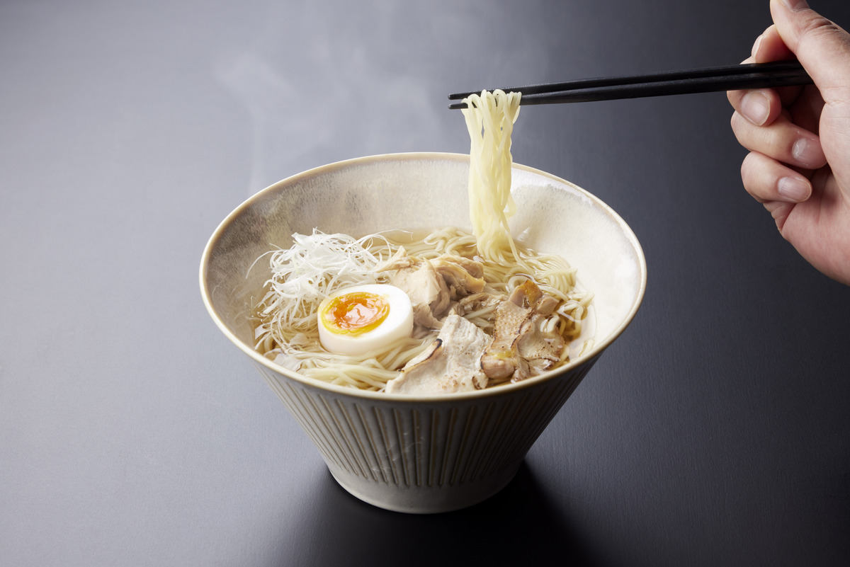 きじそば　箸上げ