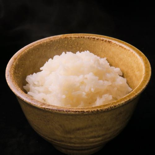 使用精心挑選的米飯！