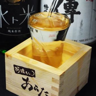 [3]主廚精心挑選的花紅套餐，任飲2小時7,000日元
