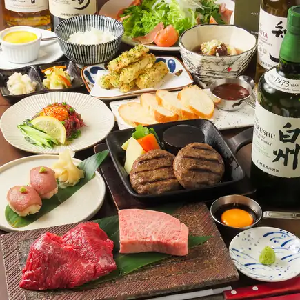 かしわ野プレミアムコース【2時間飲み放題付】